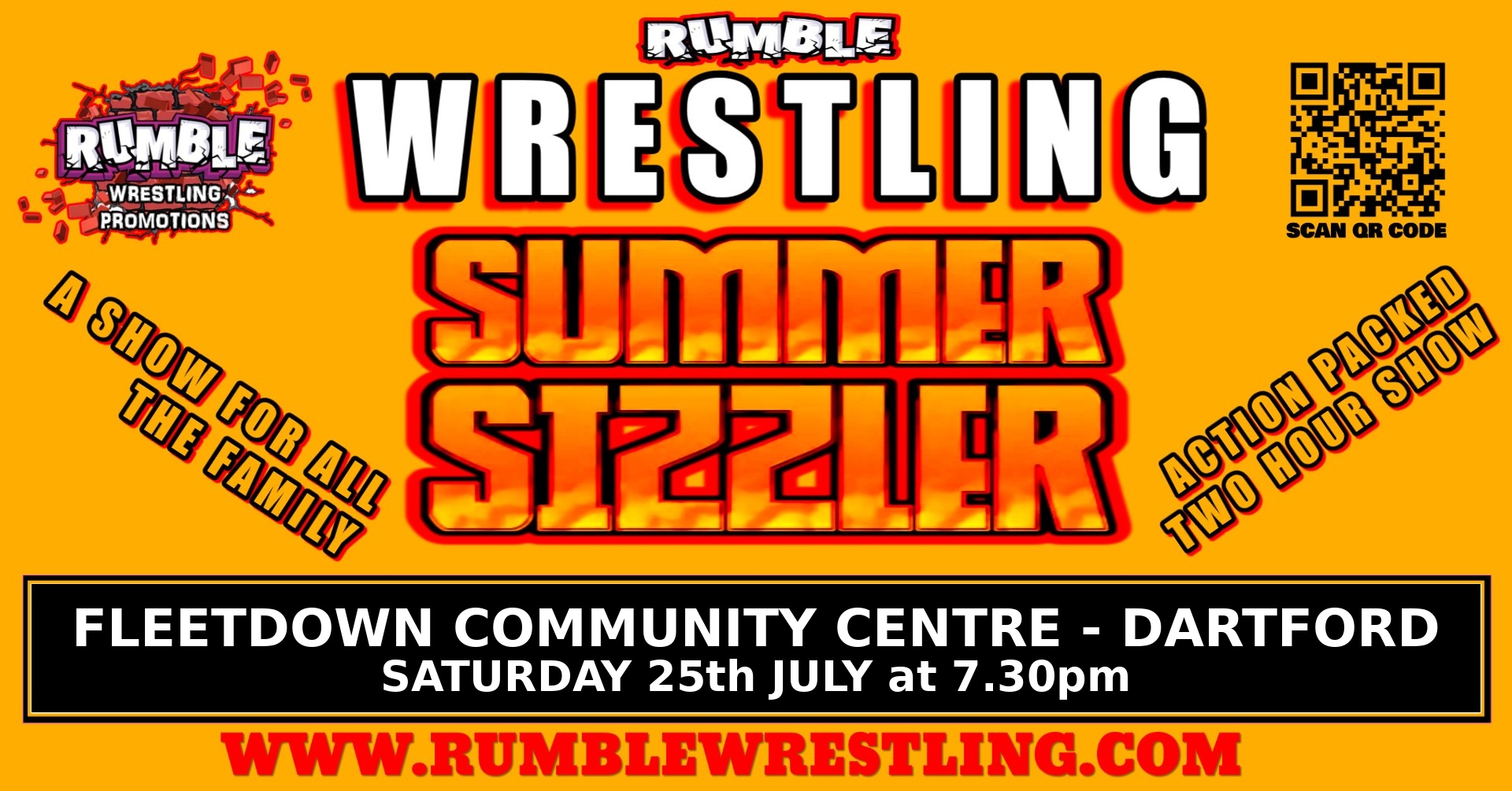 Rumble Wrestling's Summer Sizzler comes to Datford